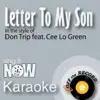 Off the Record Karaoke - Letter to My Son (In the Style of Don Trip feat. Cee Lo Green) [Karaoke Version] - Single
